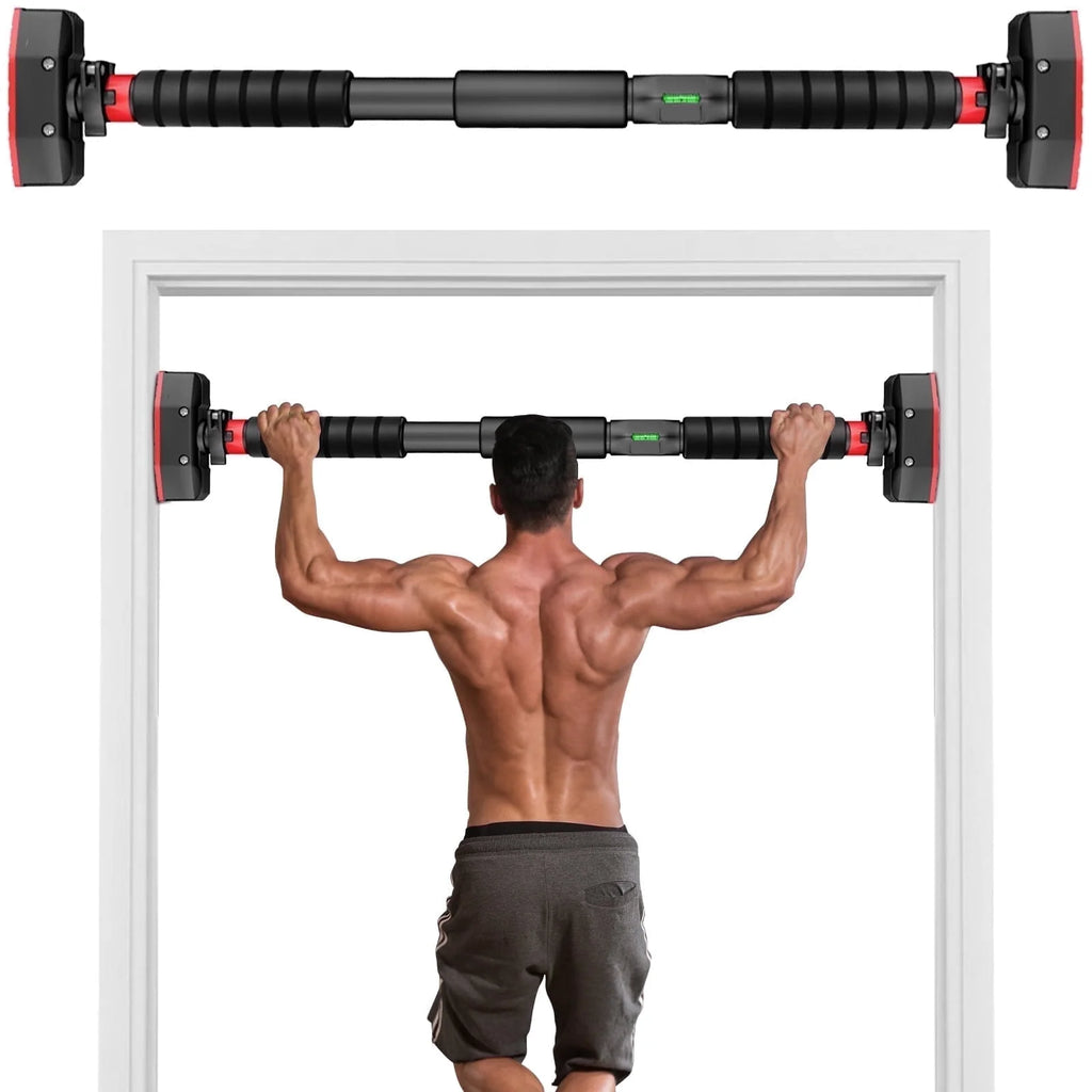 Pull up Bar for Doorway, Home Indoor Chin up Bar with No Screws, No Punching Adjustable Width Pull up Bar[69-92Cm], Strength Training Equipment Pull up Bar for Home Gym Upper Body Workout