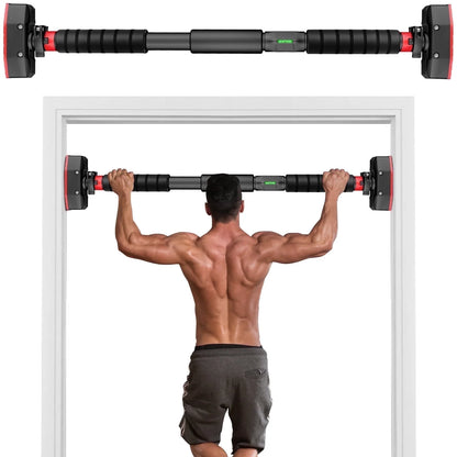 Pull up Bar for Doorway, Home Indoor Chin up Bar with No Screws, No Punching Adjustable Width Pull up Bar[69-92Cm], Strength Training Equipment Pull up Bar for Home Gym Upper Body Workout